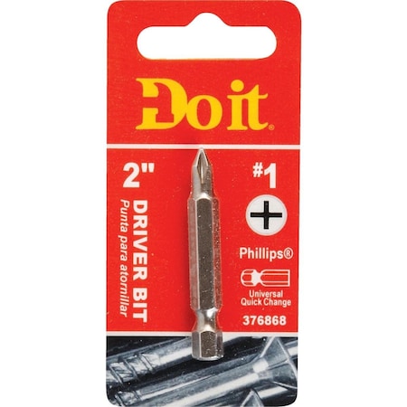 All-Source No. 1 Phillips 2 In. Power Screwdriver Bit 304811DB